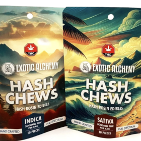 Exotic Alchemy THC Hash Chews